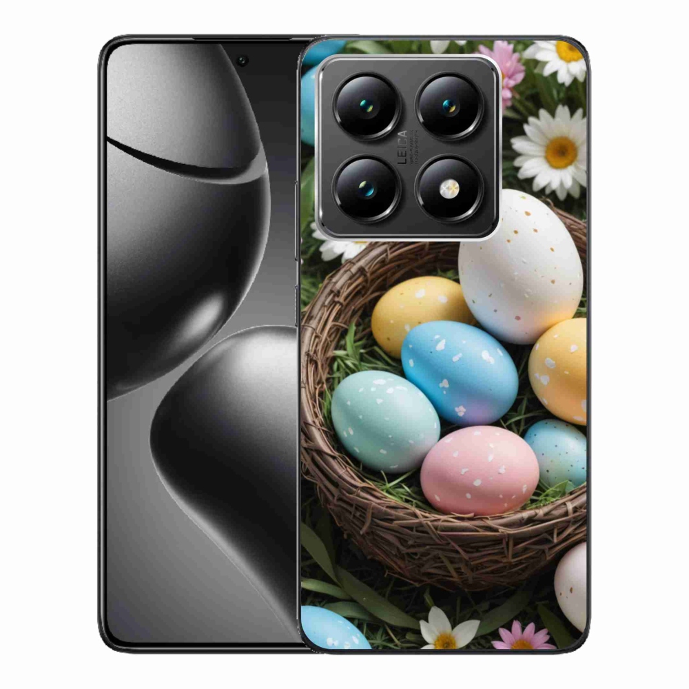 Gélový kryt mmCase na Xiaomi 14T - veľkonočné vajíčka 2