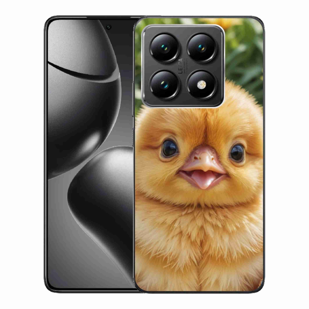 Gélový kryt mmCase na Xiaomi 14T - veselé kuriatko