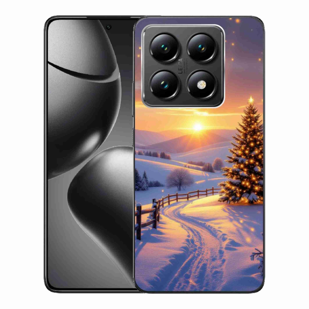 Gélový kryt mmCase na Xiaomi 14T - zimná krajina