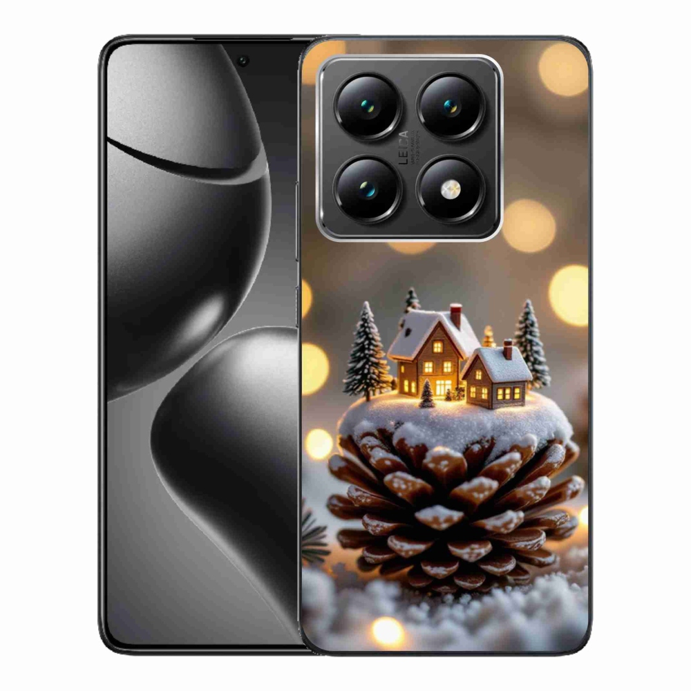 Gélový kryt mmCase na Xiaomi 14T - zimná dedinka