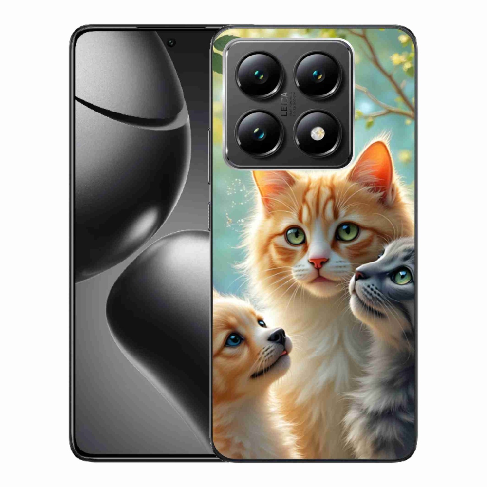 Gélový kryt mmCase na Xiaomi 14T - zvieracie priateľstvo 2