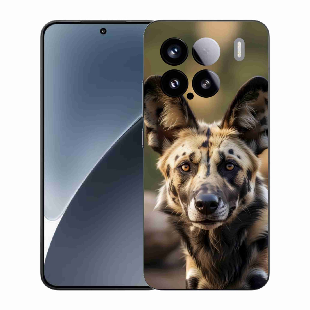 Gélový kryt mmCase na Xiaomi 15 - africký divoký pes