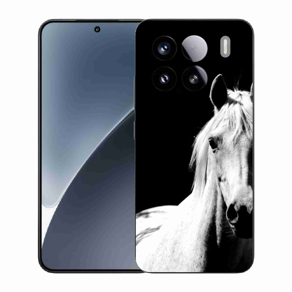 Gélový kryt mmCase na Xiaomi 15 - biely kôň 5