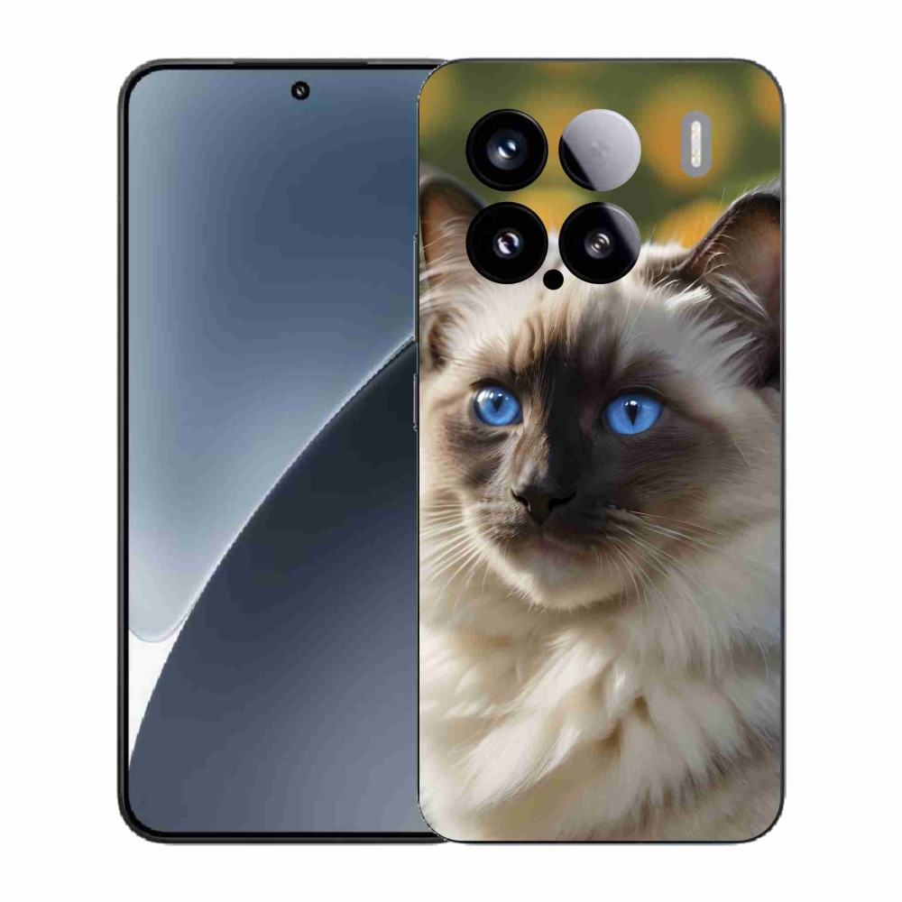 Gélový kryt mmCase na Xiaomi 15 - biely ragdoll