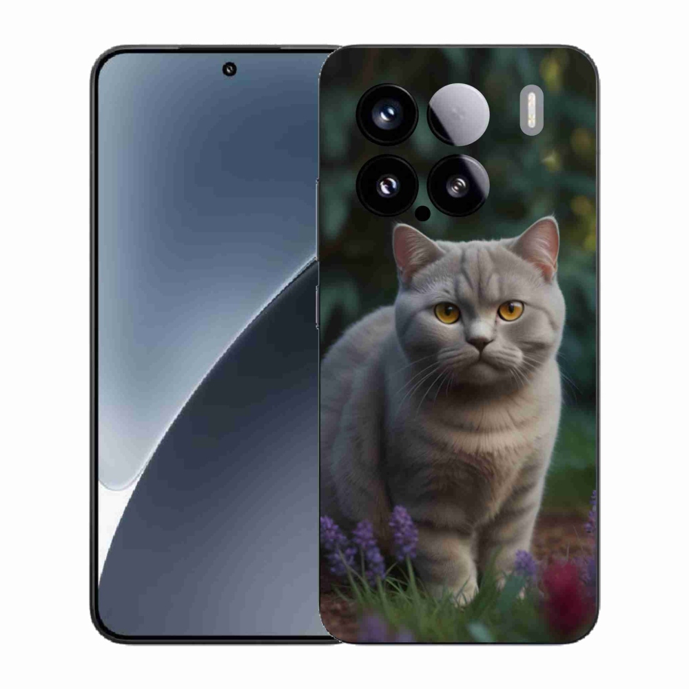Gélový kryt mmCase na Xiaomi 15 - britská mačka