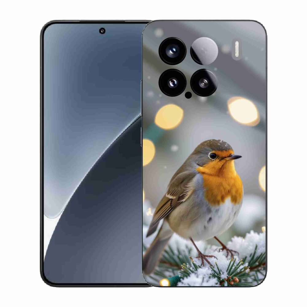 Gélový kryt mmCase na Xiaomi 15 - červienka v zime