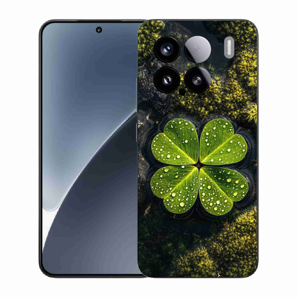 Gélový kryt mmCase na Xiaomi 15 - štvorlístok