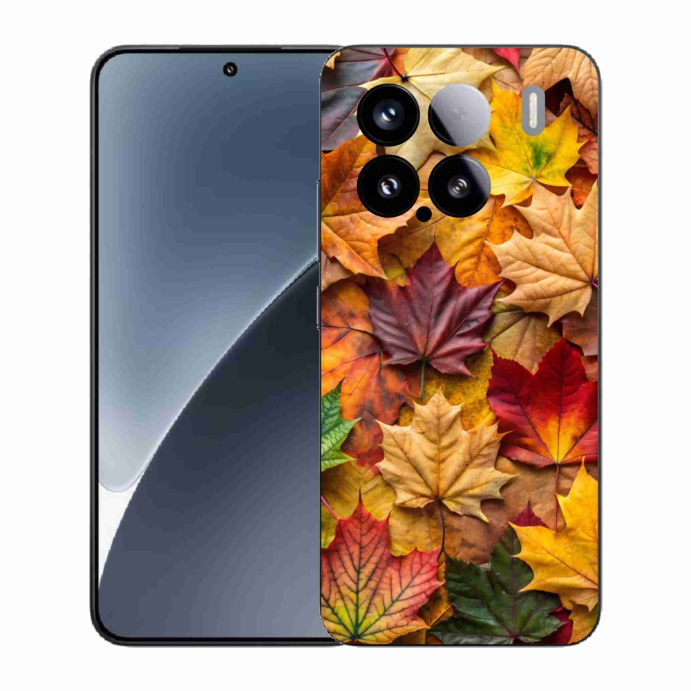 Gélový kryt mmCase na Xiaomi 15 - javorové listy 2