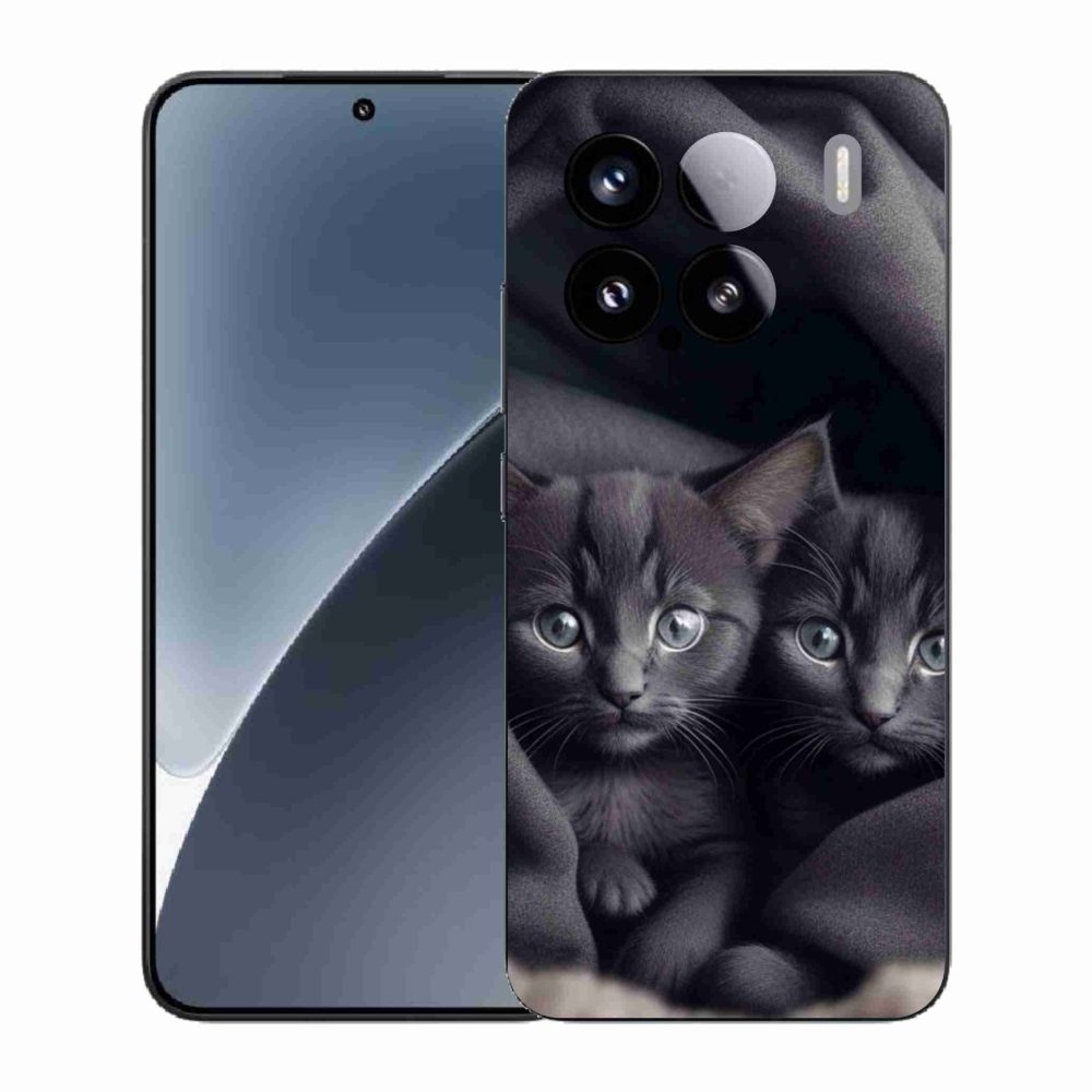 Gélový kryt mmCase na Xiaomi 15 - mačacie duo