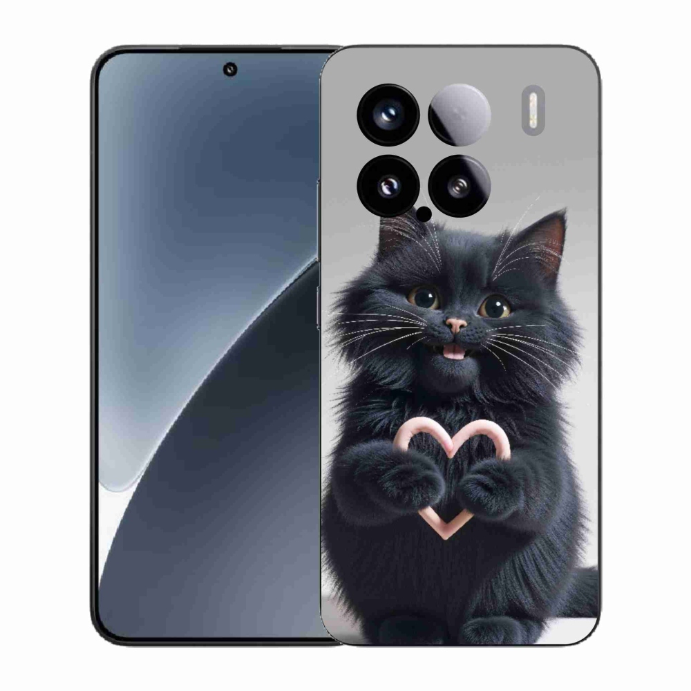 Gélový kryt mmCase na Xiaomi 15 - mačacia láska 3