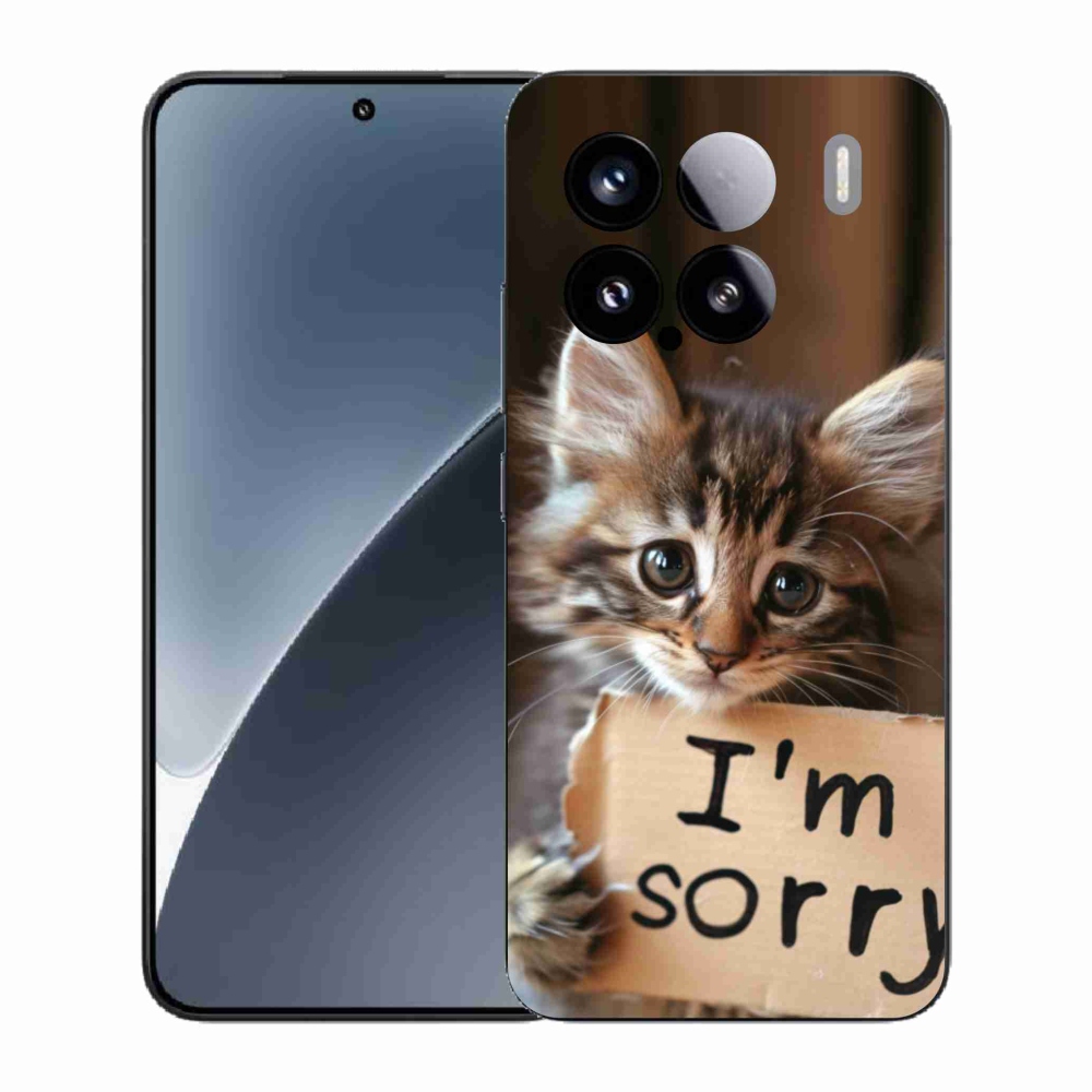 Gélový kryt mmCase na Xiaomi 15 - mačacie ospravedlnenie