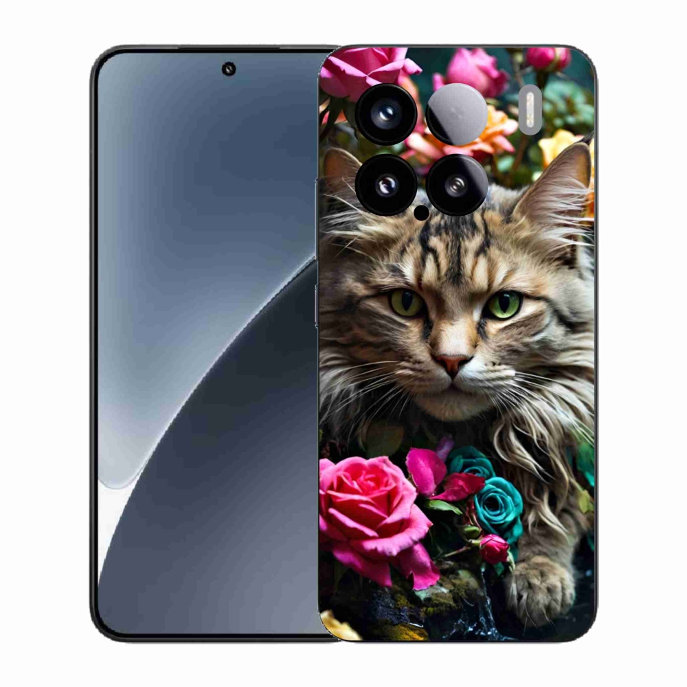 Gélový kryt mmCase na Xiaomi 15 - mačacie pohľad 2