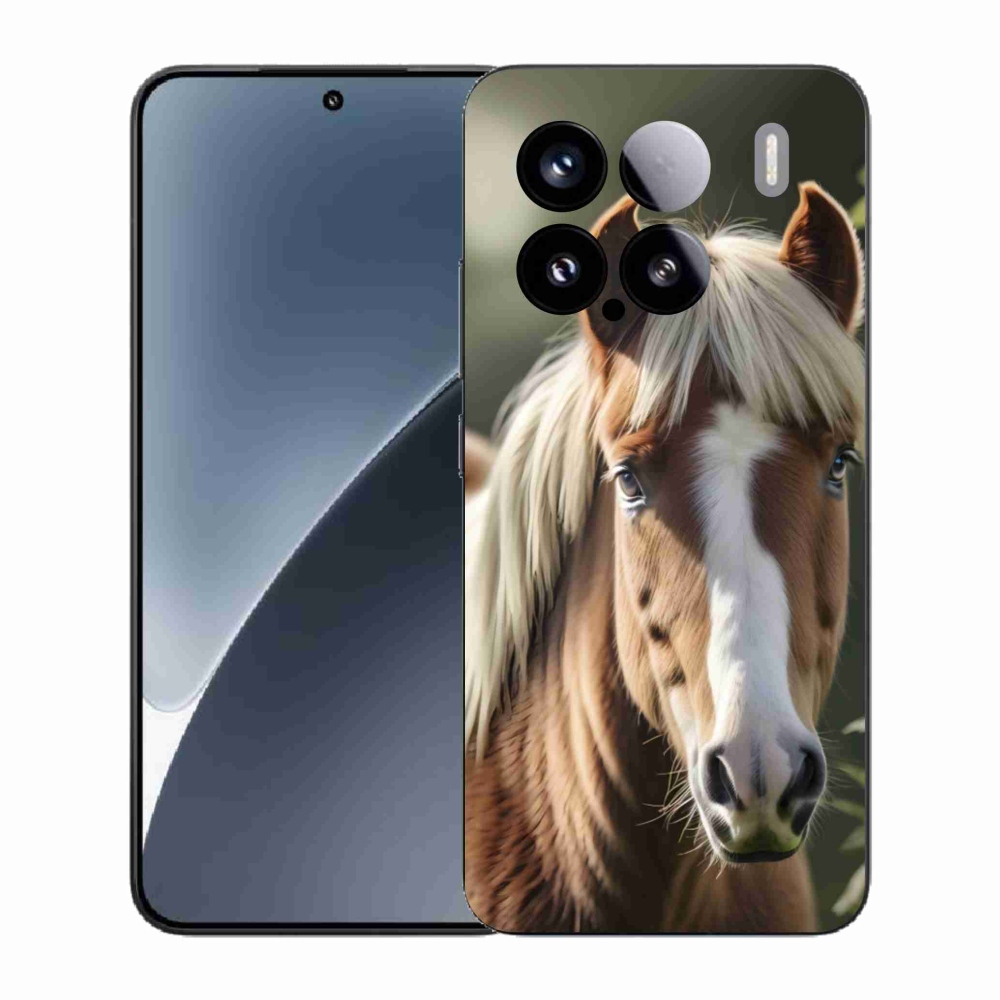 Gélový kryt mmCase na Xiaomi 15 - kôň so svetlou hrivou