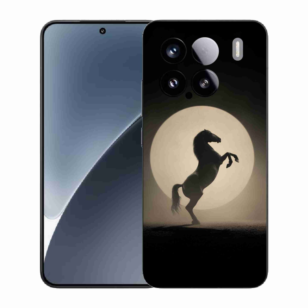 Gélový kryt mmCase na Xiaomi 15 - kôň v siluete