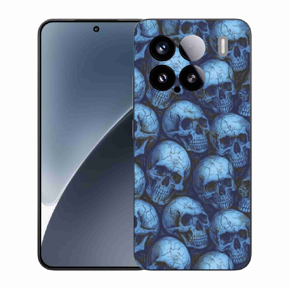 Gélový kryt mmCase na Xiaomi 15 - lebky