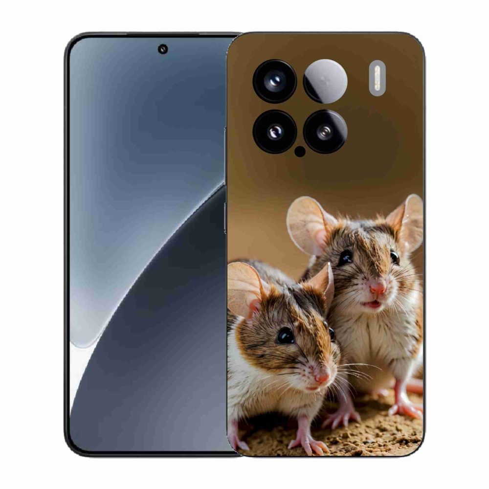 Gélový kryt mmCase na Xiaomi 15 - myší duo