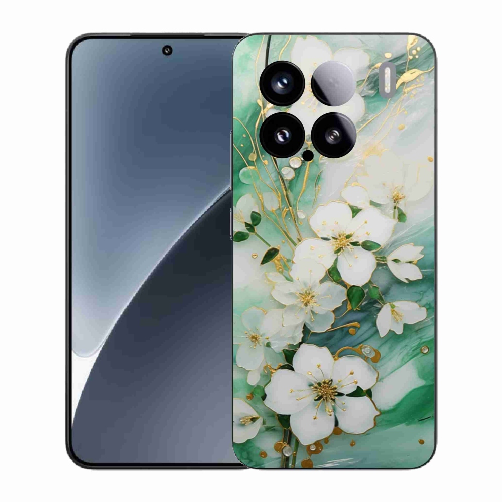 Gélový kryt mmCase na Xiaomi 15 - nežné kvety