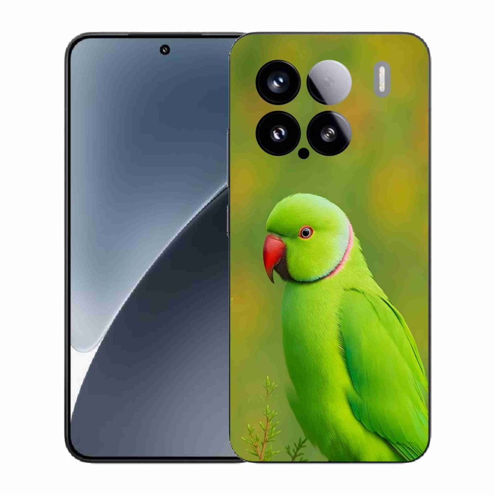 Gélový kryt mmCase na Xiaomi 15 - papagáj Alexandr 2