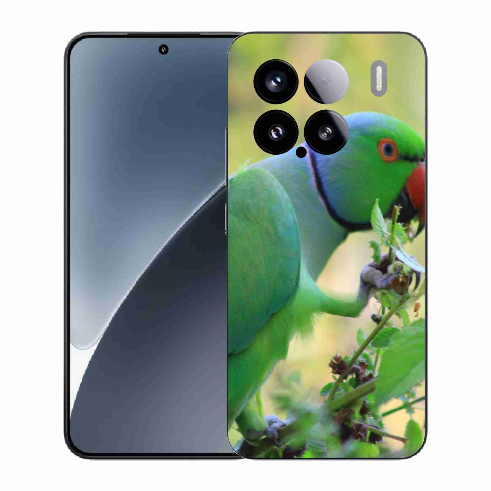 Gélový kryt mmCase na Xiaomi 15 - papagáj Alexandr