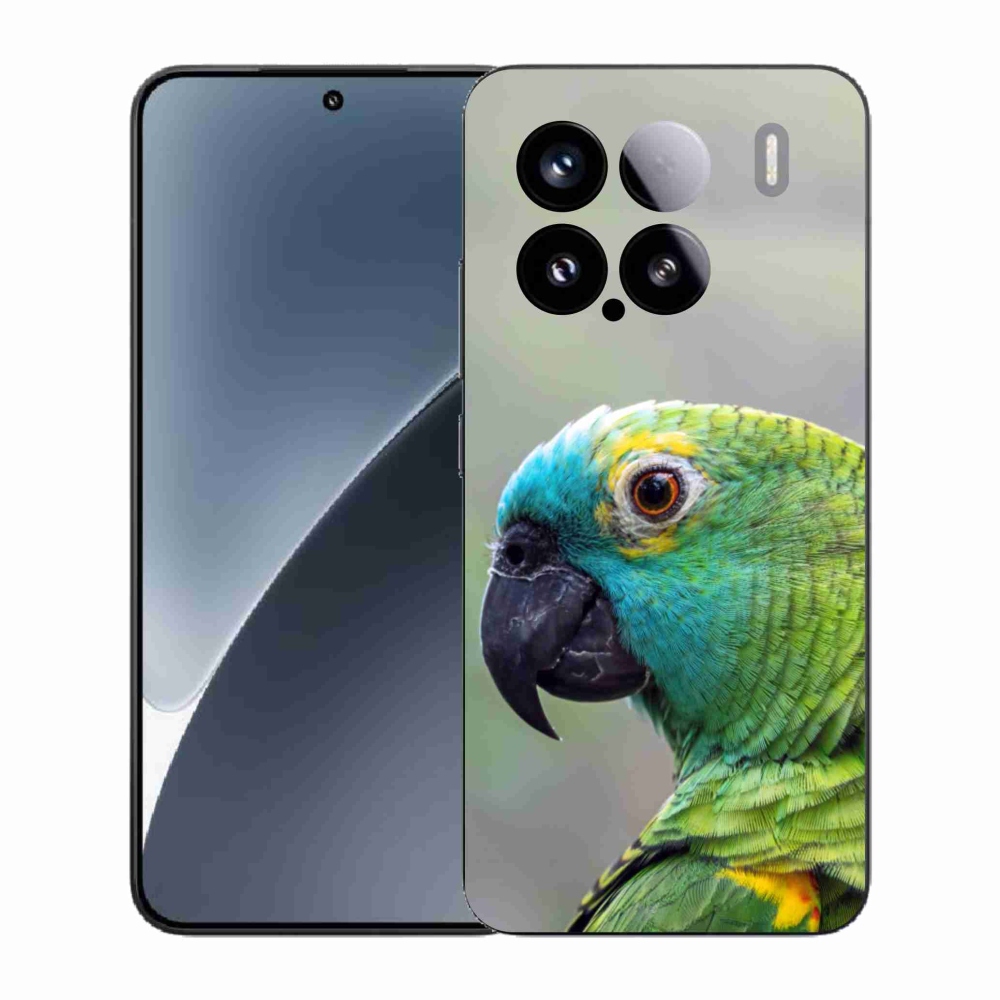 Gélový kryt mmCase na Xiaomi 15 - papagáj amazoňan