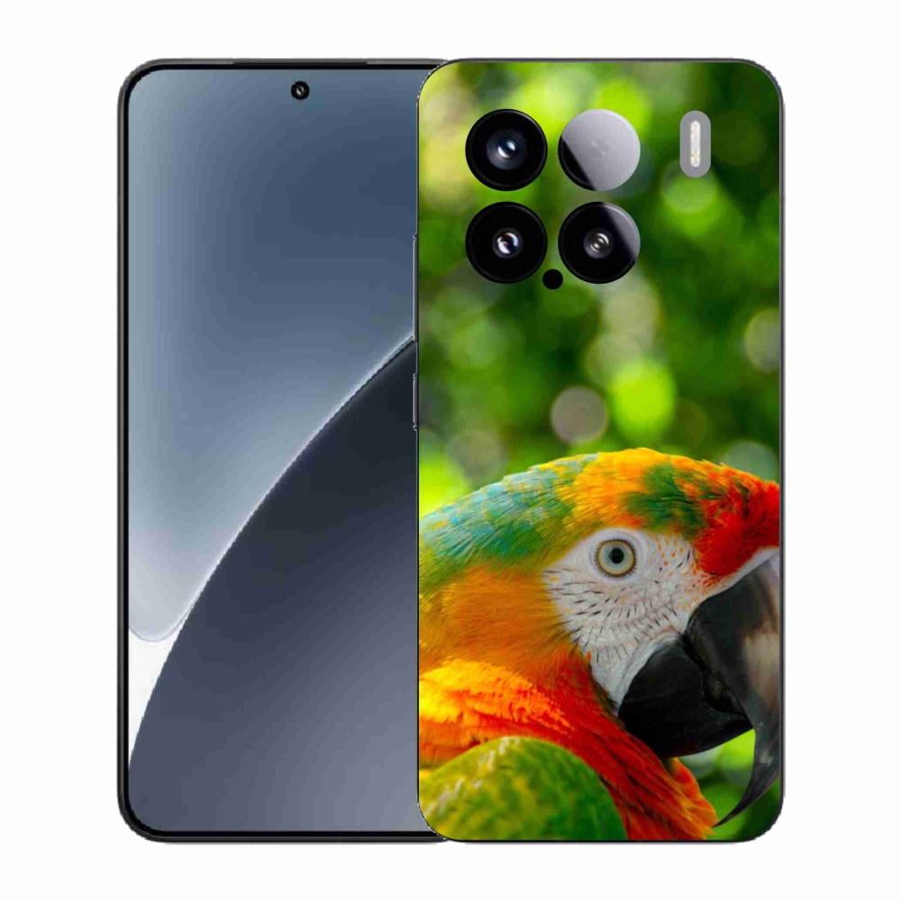 Gélový kryt mmCase na Xiaomi 15 - papagáj ara 3