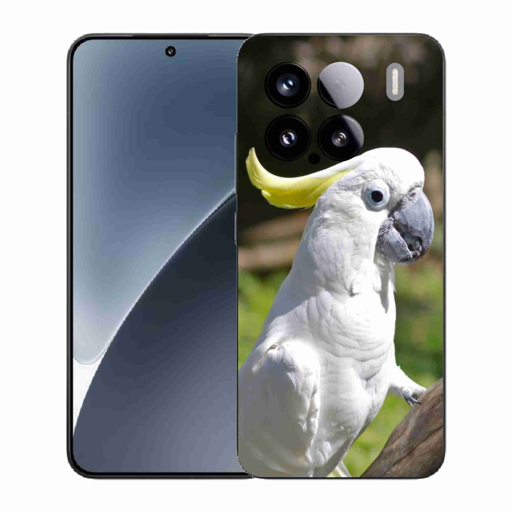 Gélový kryt mmCase na Xiaomi 15 - papagáj kakadu 2