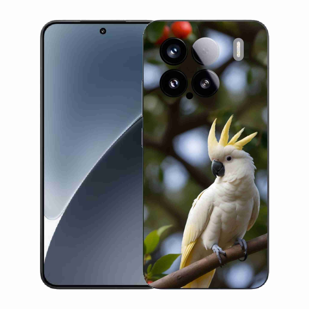 Gélový kryt mmCase na Xiaomi 15 - papagáj kakadu 3