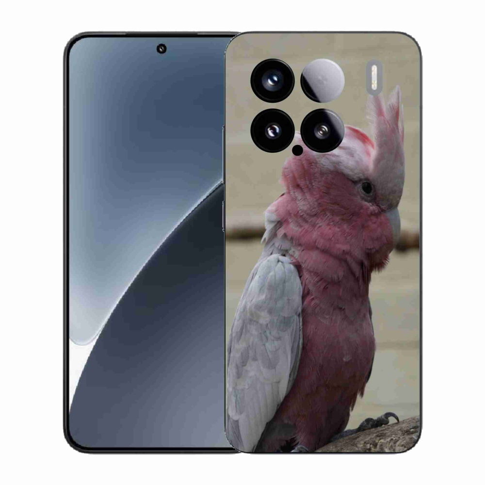 Gélový kryt mmCase na Xiaomi 15 - papagáj kakadu ružový