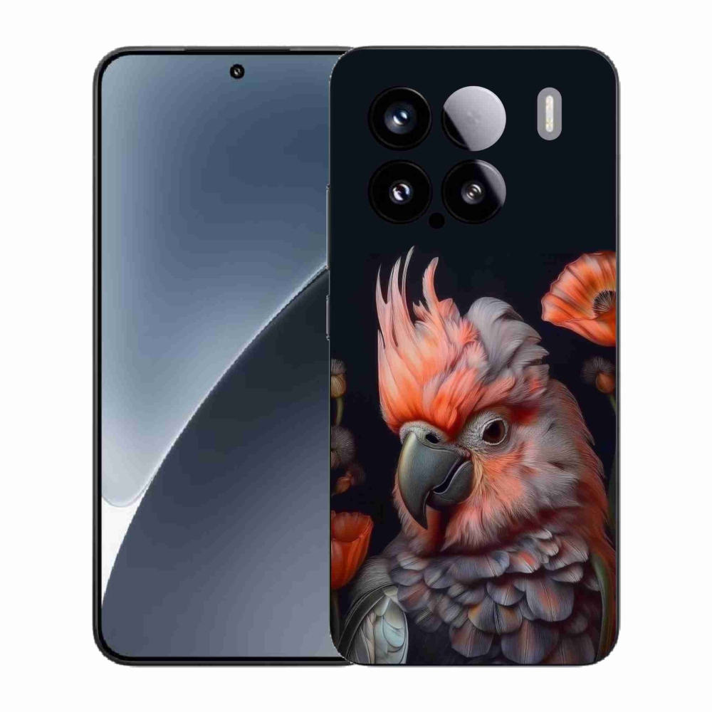 Gélový kryt mmCase na Xiaomi 15 - papagáj kakadu vo farbách