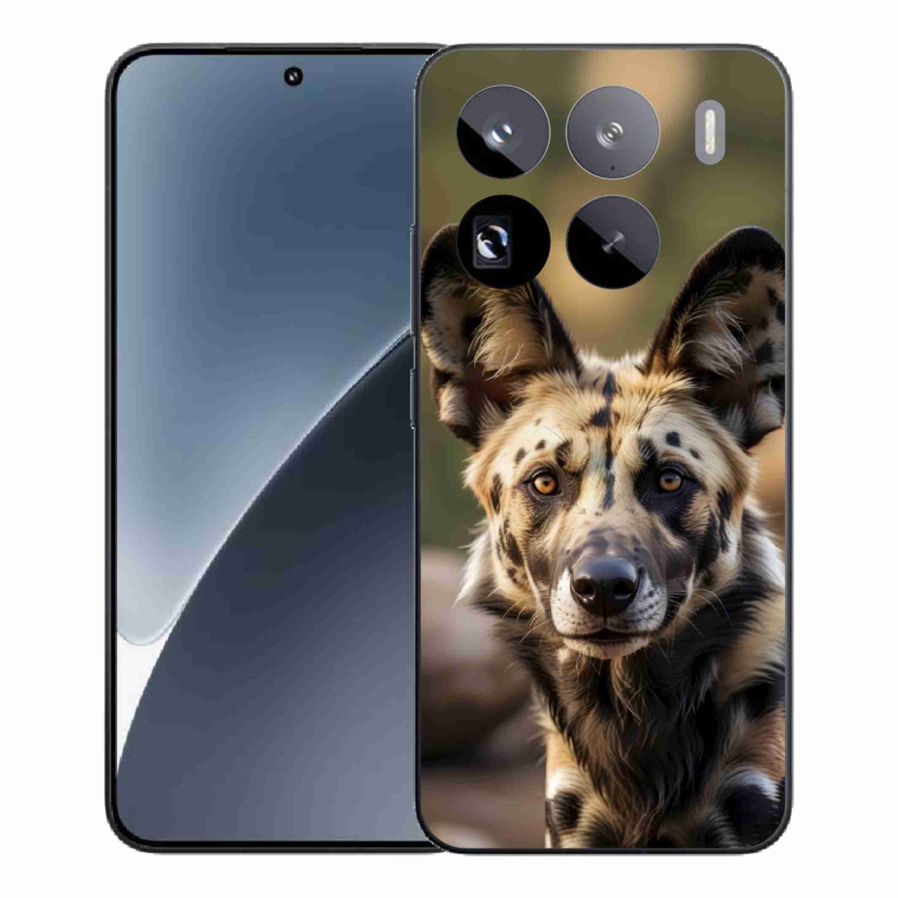 Gélový kryt mmCase na Xiaomi 15 Pro - africký divoký pes