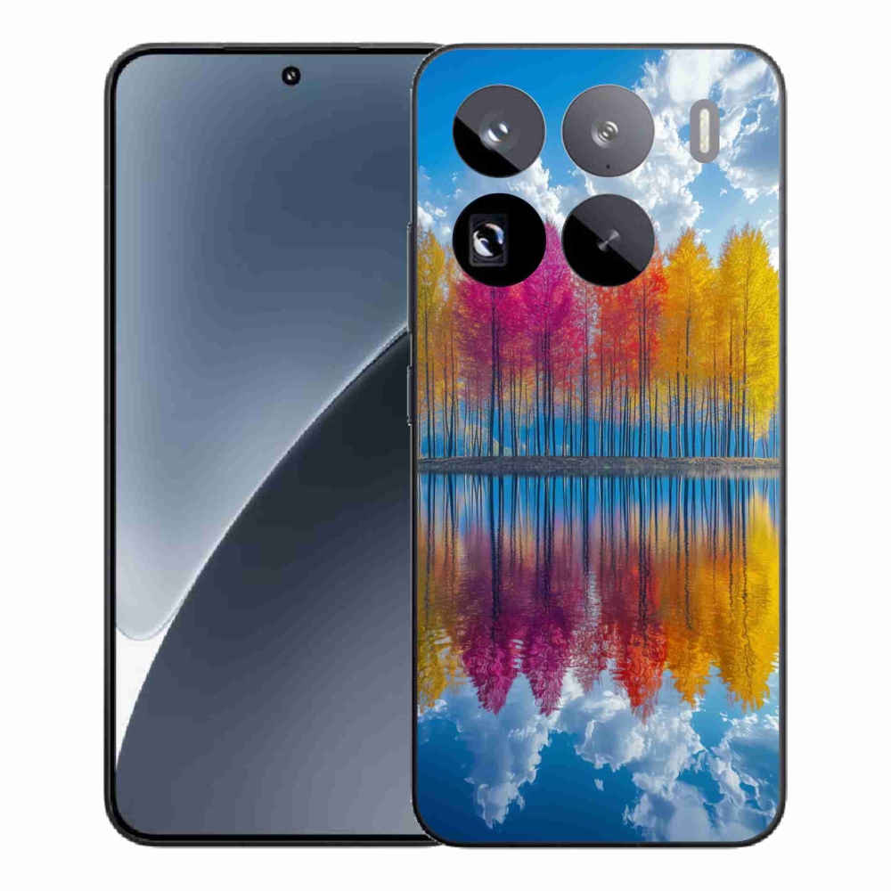 Gélový kryt mmCase na Xiaomi 15 Pro - farebné stromy