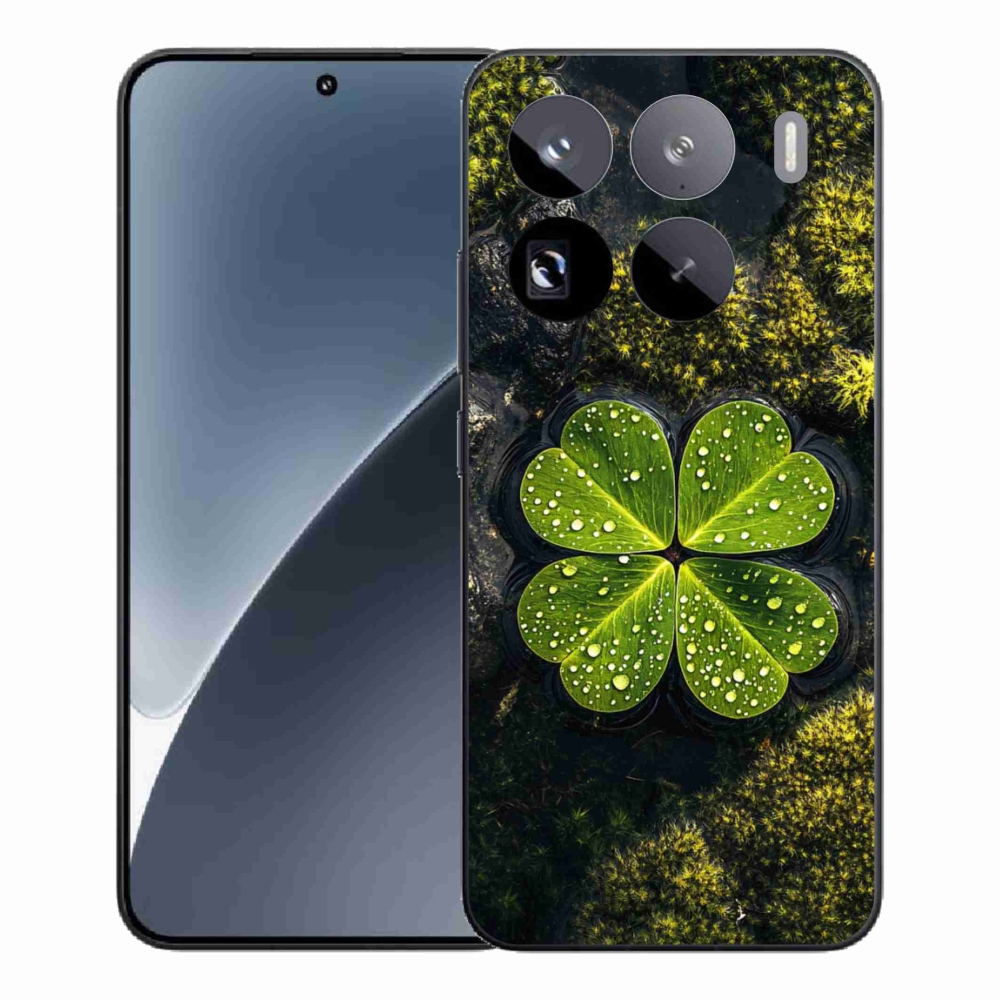 Gélový kryt mmCase na Xiaomi 15 Pro - štvorlístok
