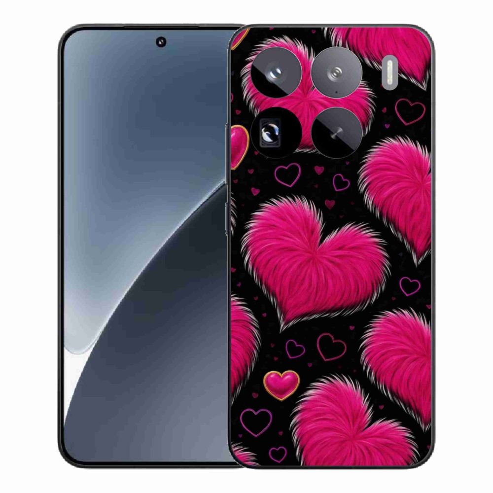 Gélový kryt mmCase na Xiaomi 15 Pro - hebké srdce