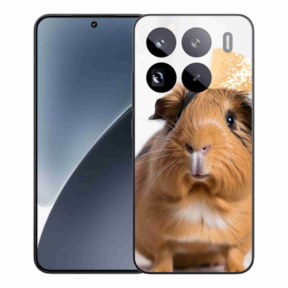 Gélový kryt mmCase na Xiaomi 15 Pro - hnedé morča