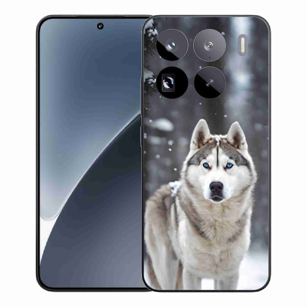 Gélový kryt mmCase na Xiaomi 15 Pro - husky 2