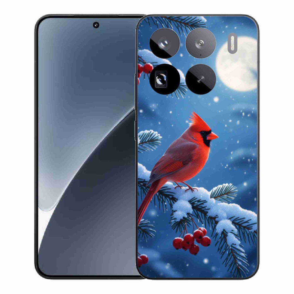 Gélový kryt mmCase na Xiaomi 15 Pro - kardinál červený