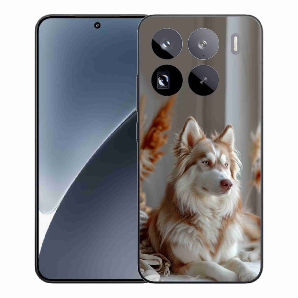Gélový kryt mmCase na Xiaomi 15 Pro - pokojný sibírsky husky