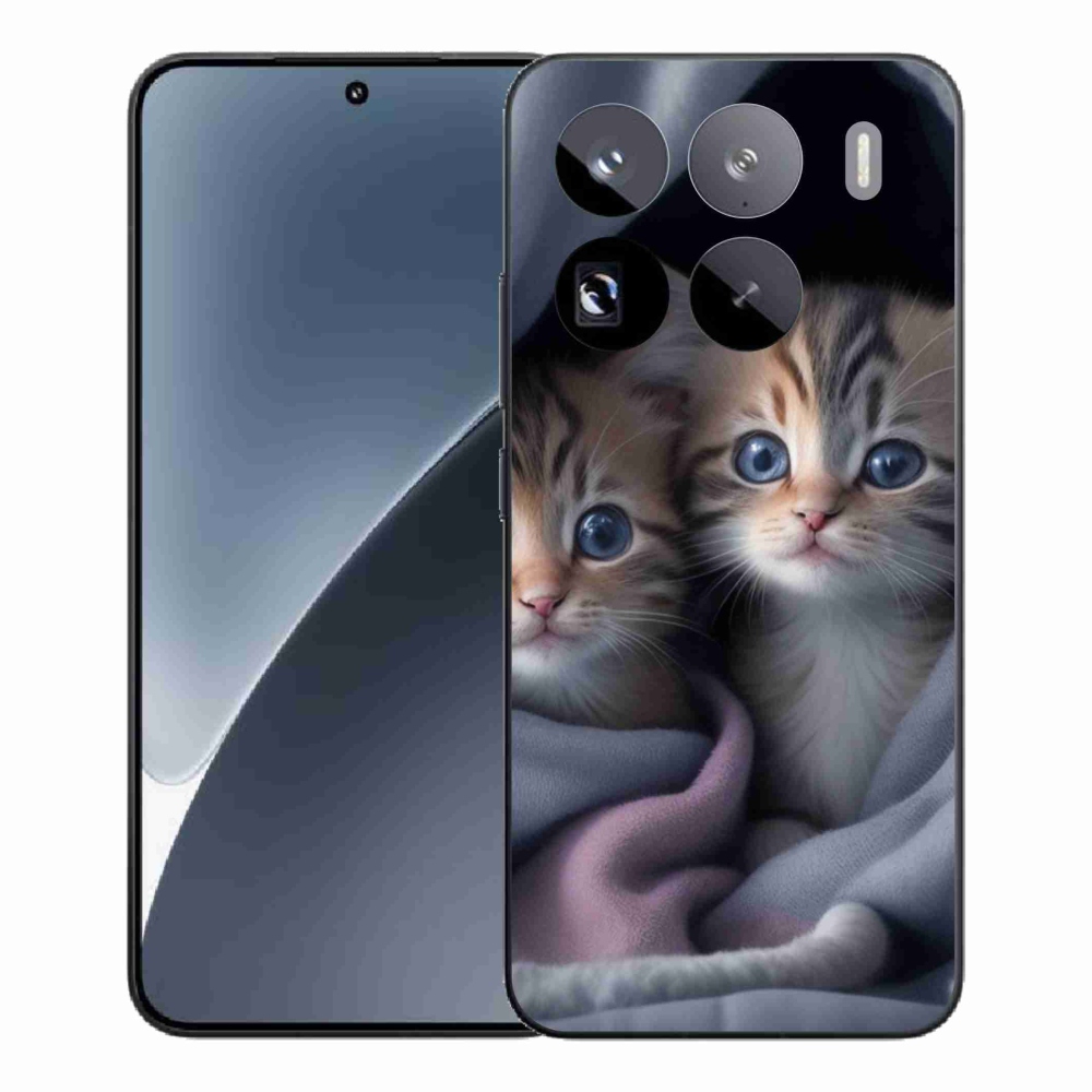 Gélový kryt mmCase na Xiaomi 15 Pro - mačacie duo 2