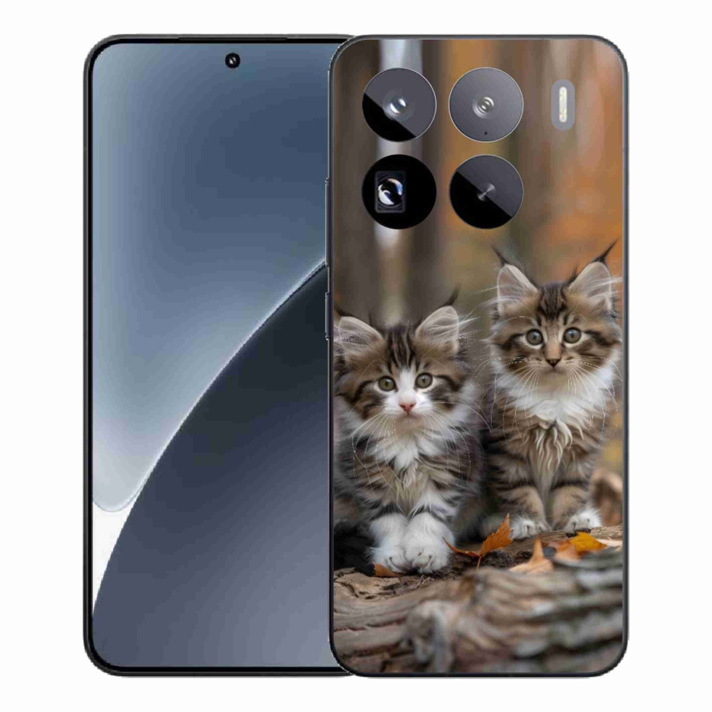 Gélový kryt mmCase na Xiaomi 15 Pro - mačacie duo 3