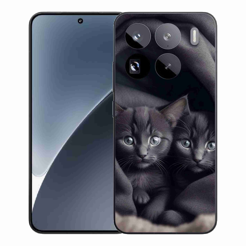 Gélový kryt mmCase na Xiaomi 15 Pro - mačacie duo