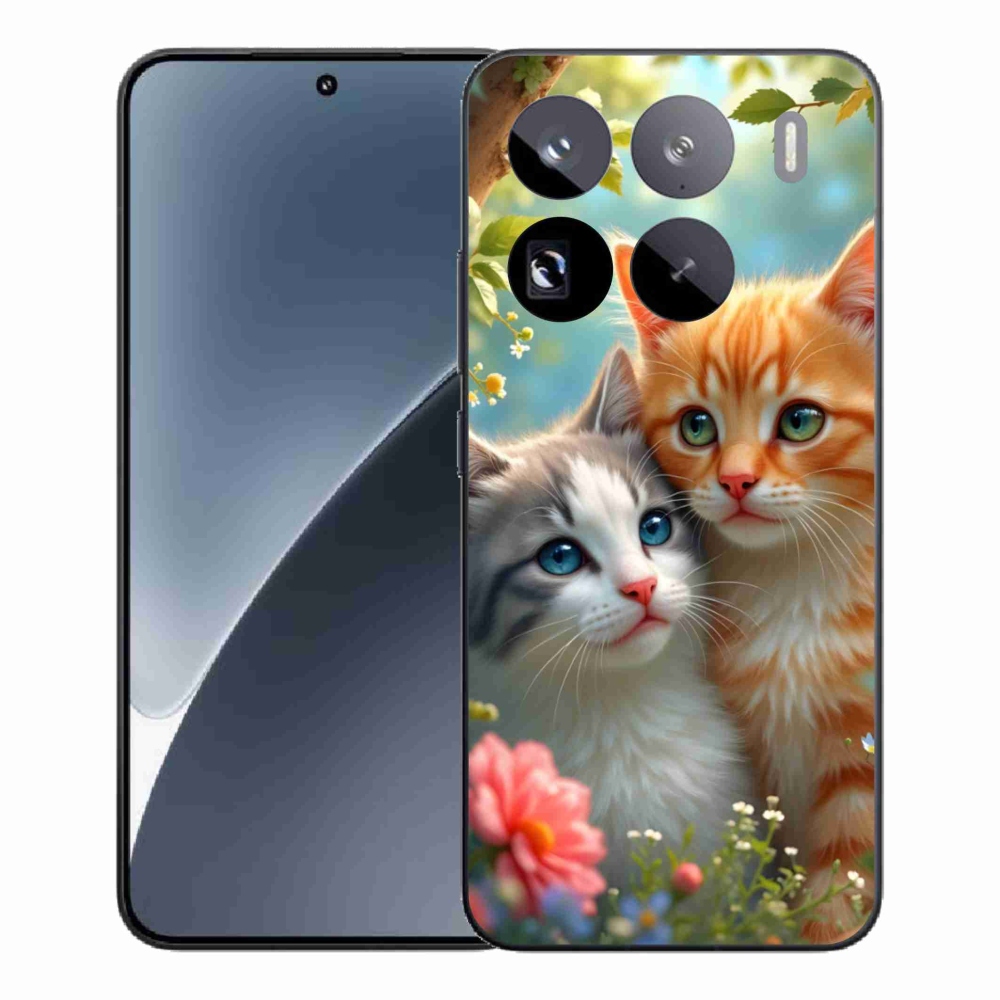 Gélový kryt mmCase na Xiaomi 15 Pro - mačacia láska 2