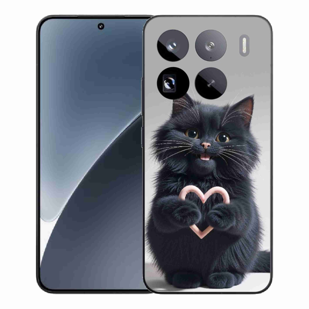 Gélový kryt mmCase na Xiaomi 15 Pro - mačacia láska 3