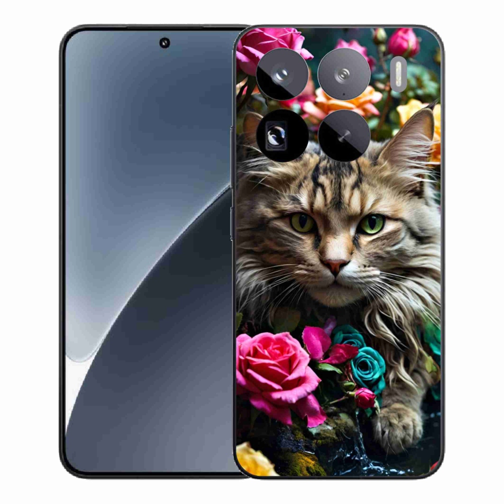 Gélový kryt mmCase na Xiaomi 15 Pro - mačacie pohľad 2