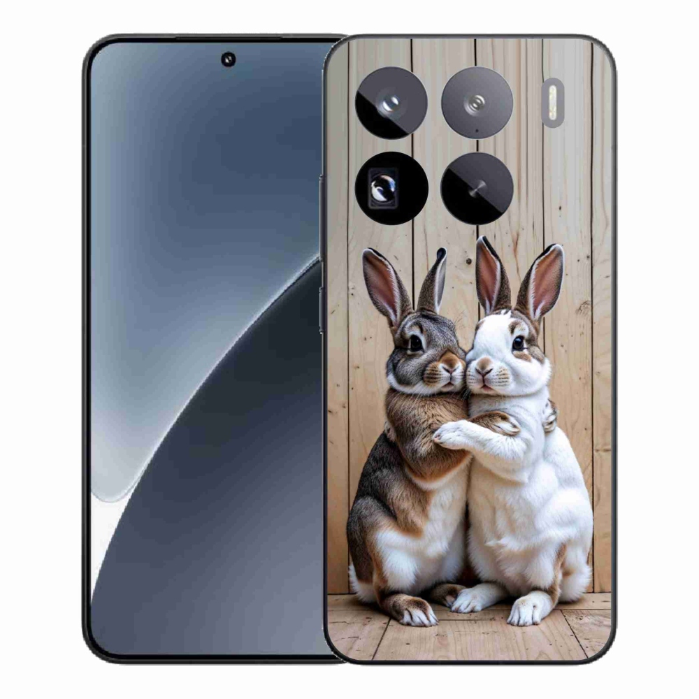 Gélový kryt mmCase na Xiaomi 15 Pro - králičie pár