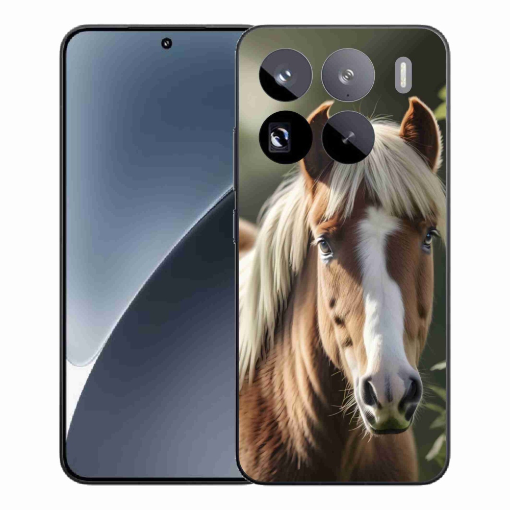 Gélový kryt mmCase na Xiaomi 15 Pro - kôň so svetlou hrivou