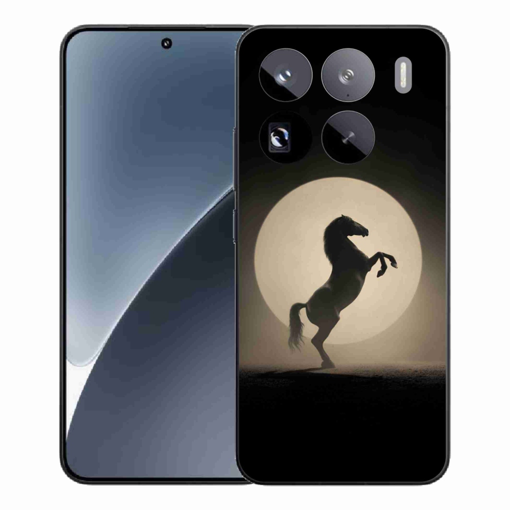 Gélový kryt mmCase na Xiaomi 15 Pro - kôň v siluete
