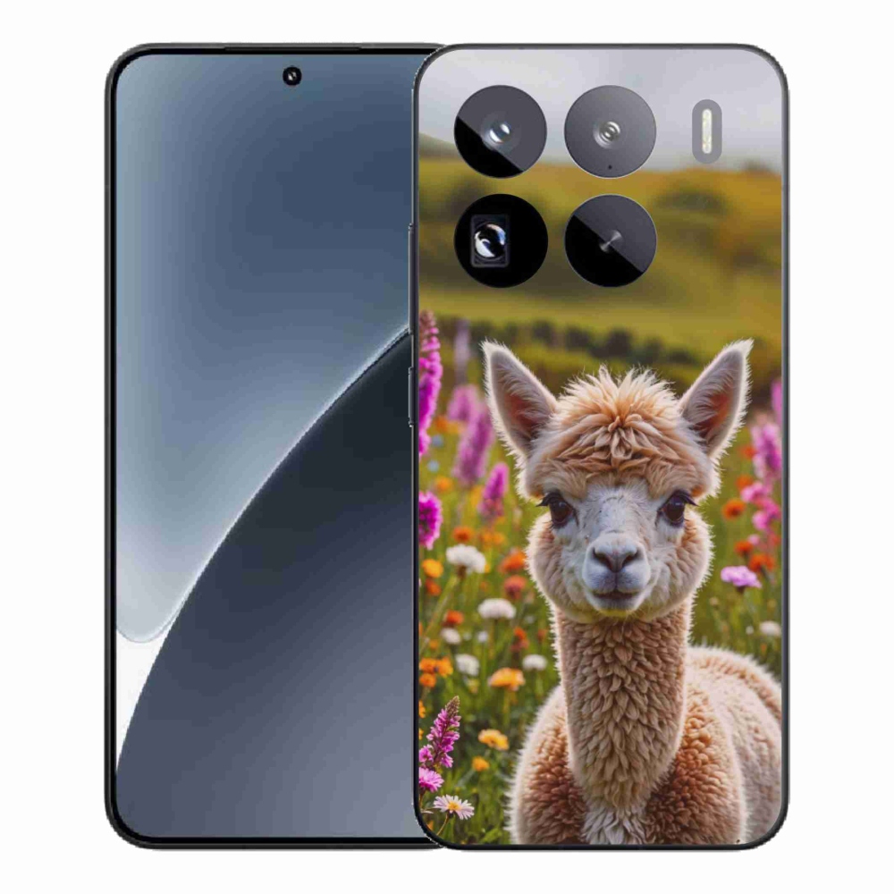 Gélový kryt mmCase na Xiaomi 15 Pro - lama na lúke