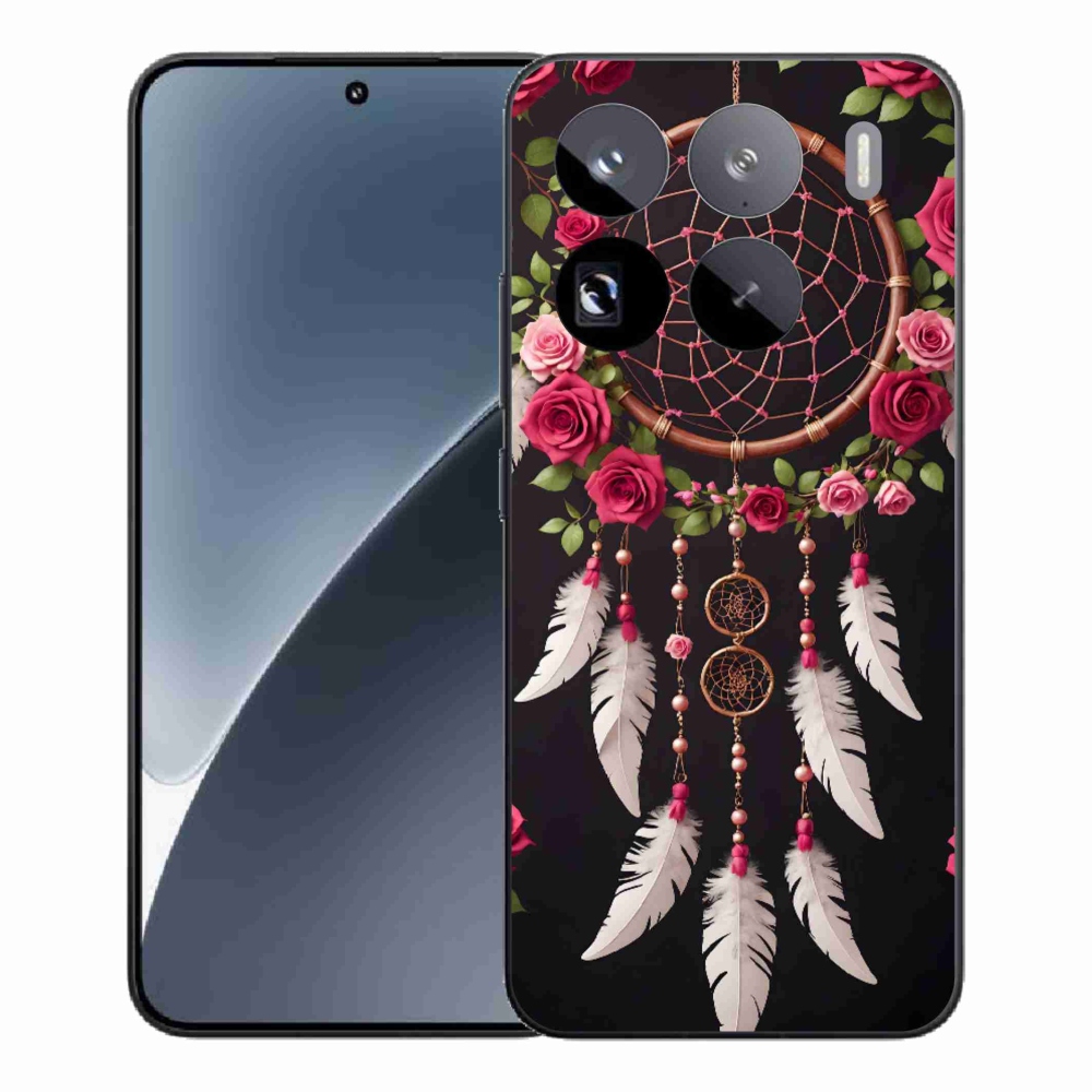 Gélový kryt mmCase na Xiaomi 15 Pro - lapač snov s ružami