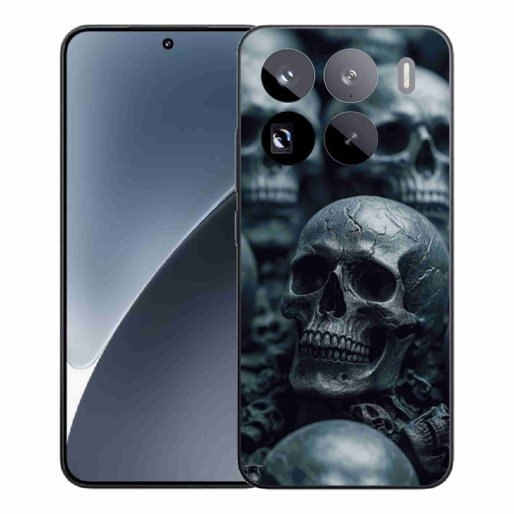 Gélový kryt mmCase na Xiaomi 15 Pro - lebka 2