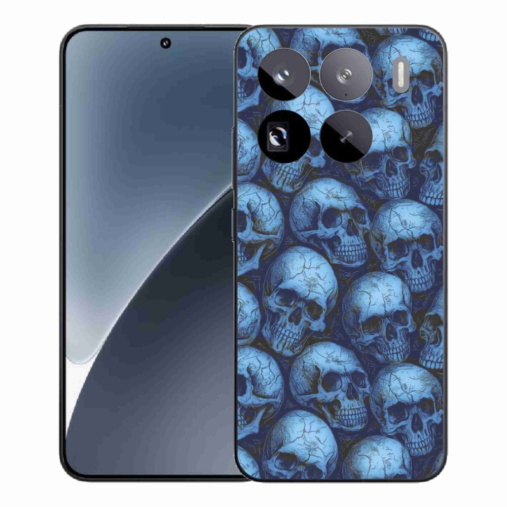 Gélový kryt mmCase na Xiaomi 15 Pro - lebky